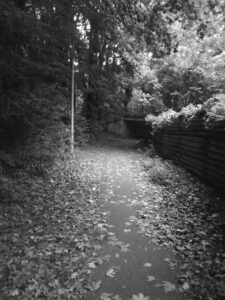 An underpass in Telford